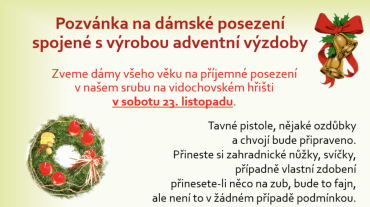 Dámské posezení